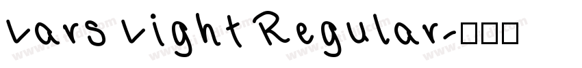 Lars Light Regular字体转换 Lars Light Regular字体转换